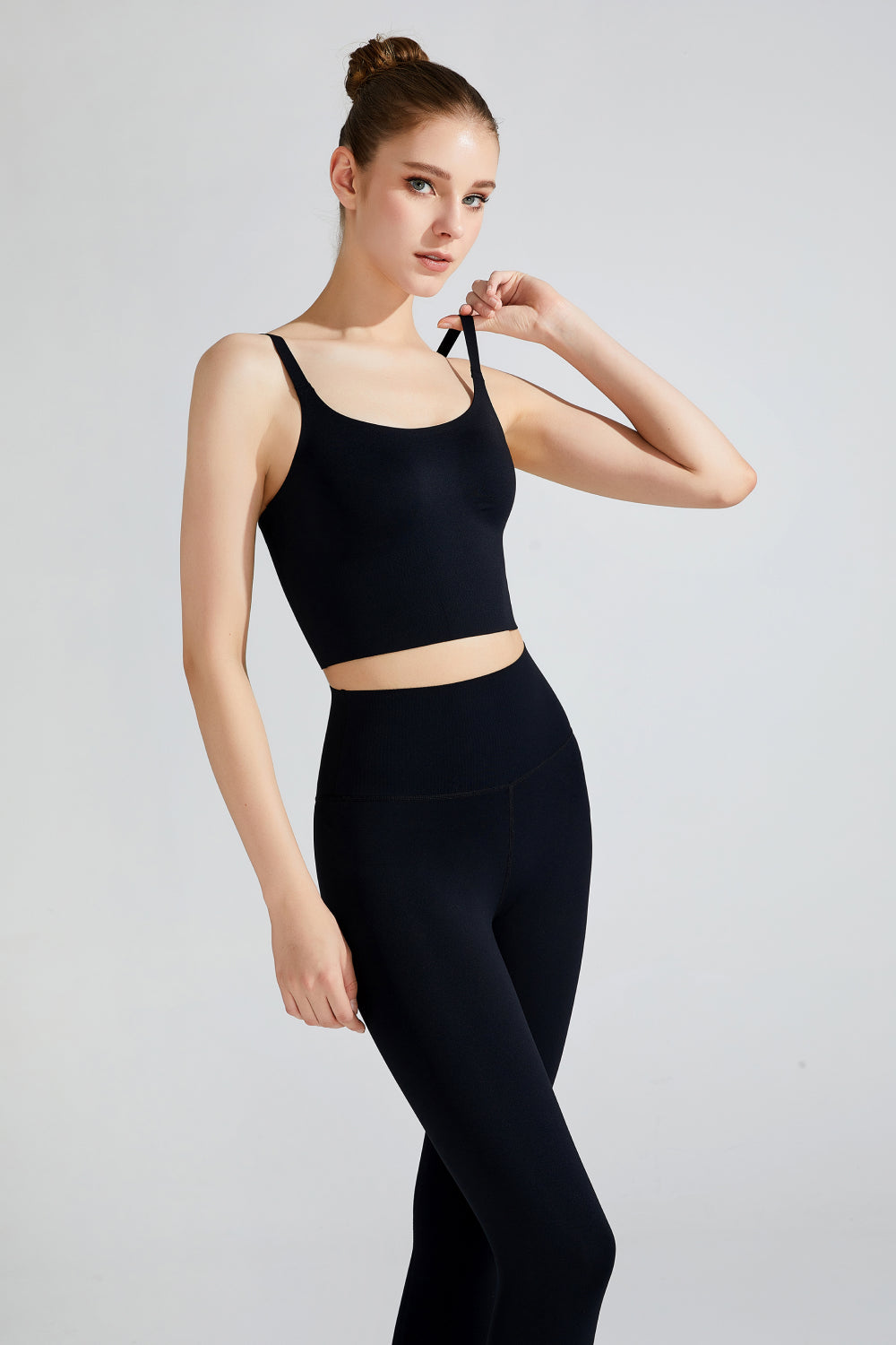 Scoop Neck Sports Bra  - Doll Fits