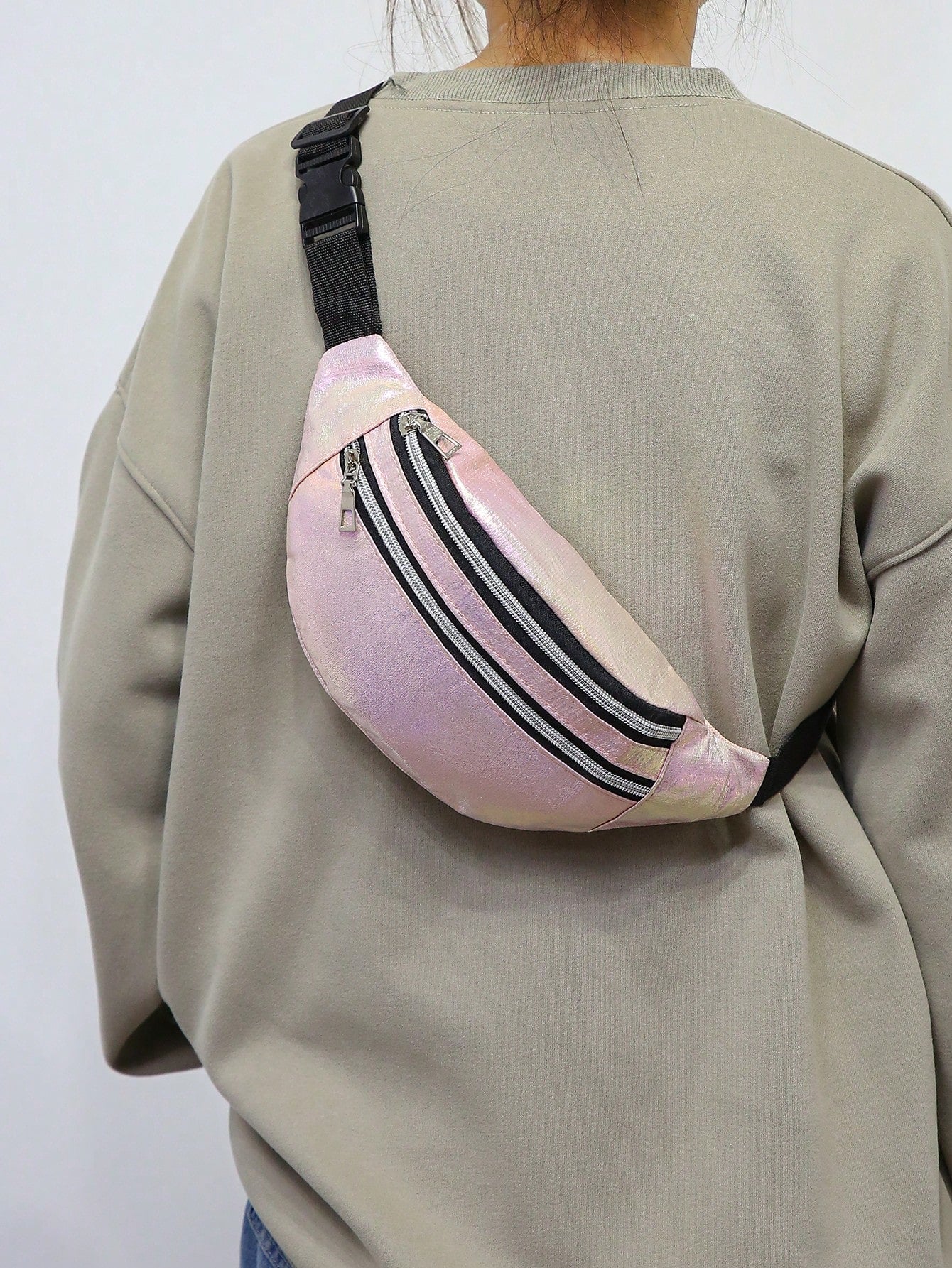 Gradient Polyester Sling Bag  Handbags- Doll Fits