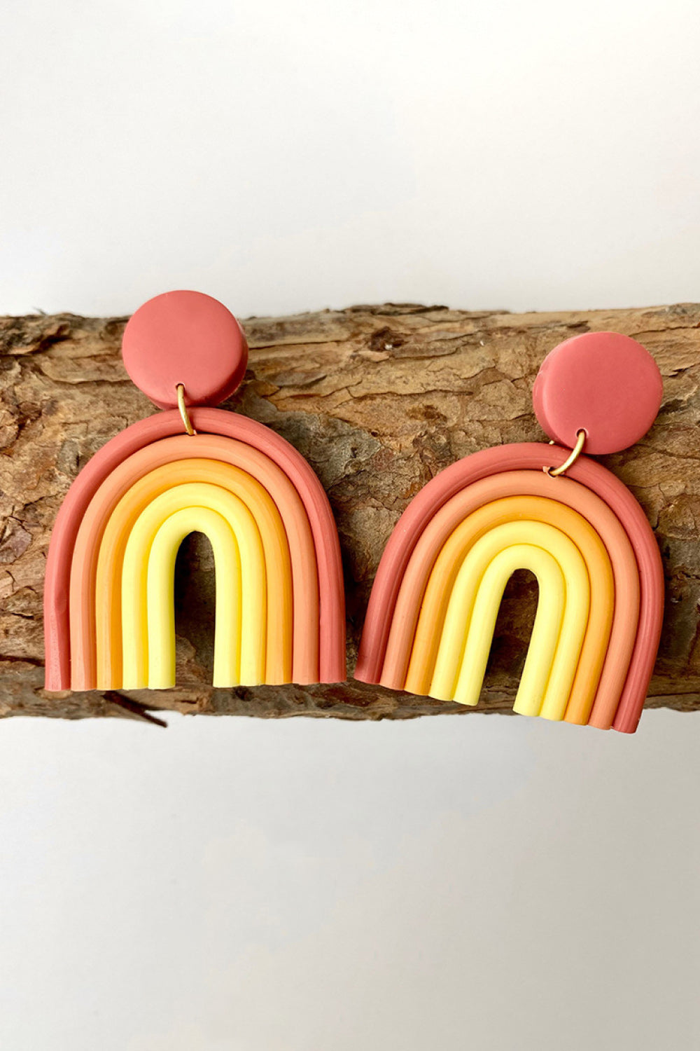 Rainbow Shape Dangle Earrings  Earrings- Doll Fits