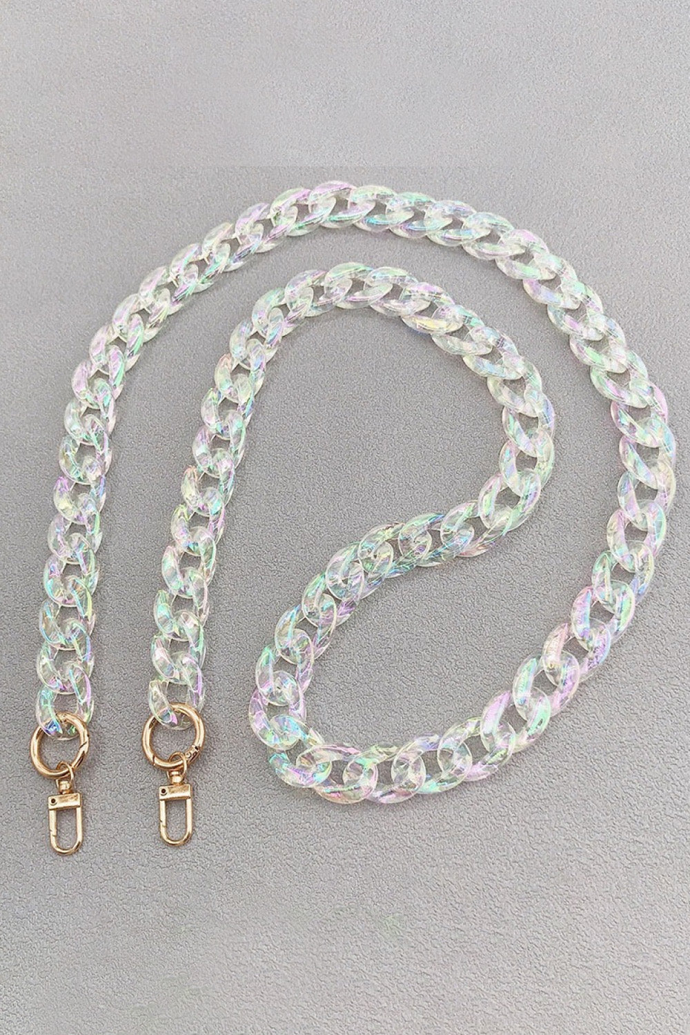 Resin Crossbody Chain  - Doll Fits