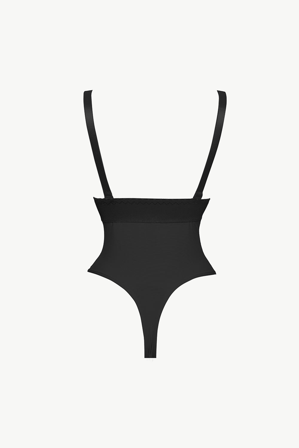 Full Size Adjustable Strap Zip-Up Shaping Bodysuit  Shapewear- Doll Fits