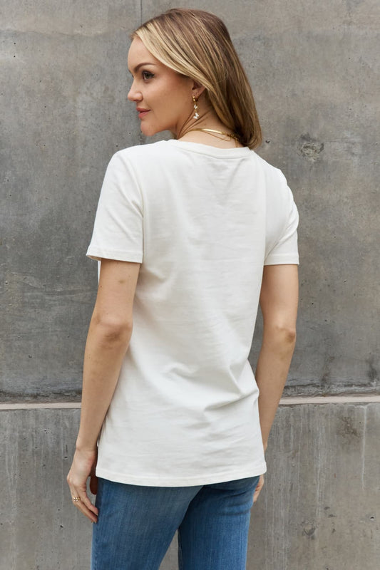 Simply Love Full Size TODAY IS A GOOD DAY Graphic Cotton Tee  - Doll Fits