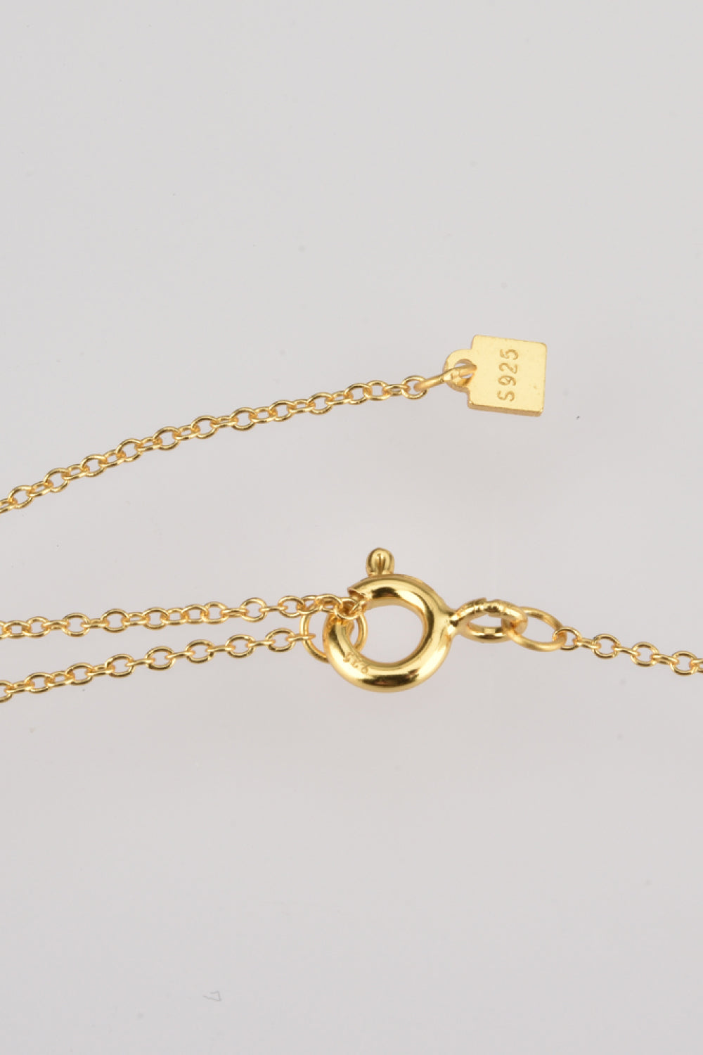 Inlaid Zircon Cross Pendant Necklace  Necklaces- Doll Fits