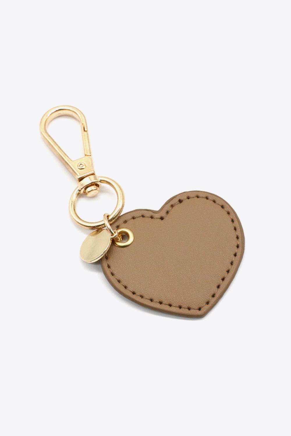 Assorted 4-Pack Heart Shape PU Leather Keychain  Keychains- Doll Fits