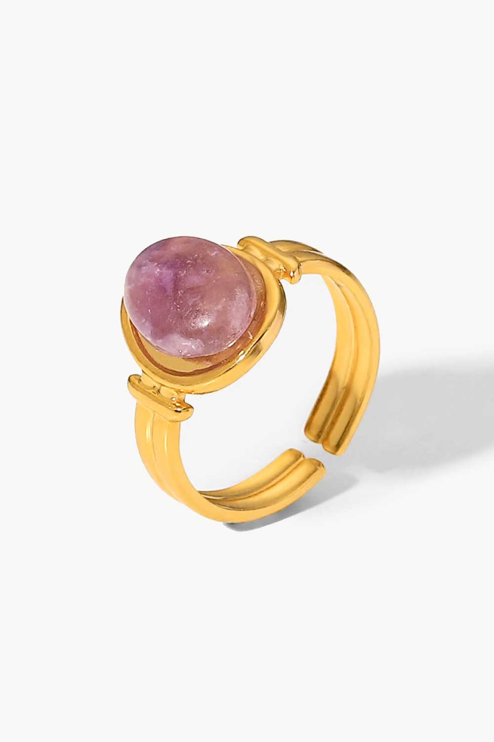 18K Gold Plated Open Ring  Rings- Doll Fits