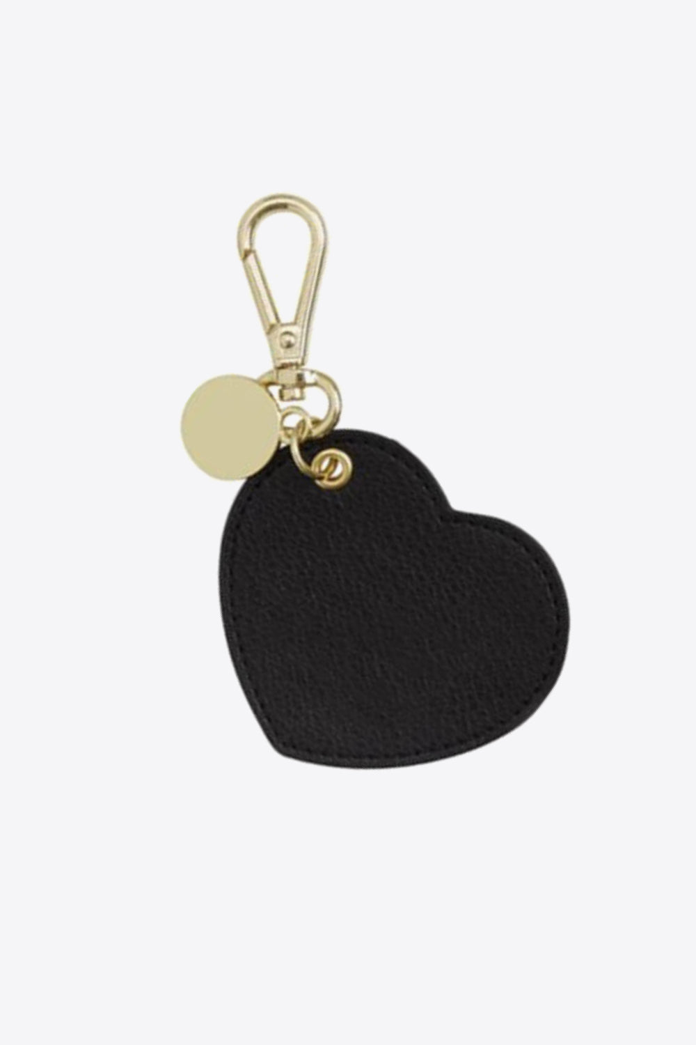 Assorted 4-Pack Heart Shape PU Leather Keychain  Keychains- Doll Fits