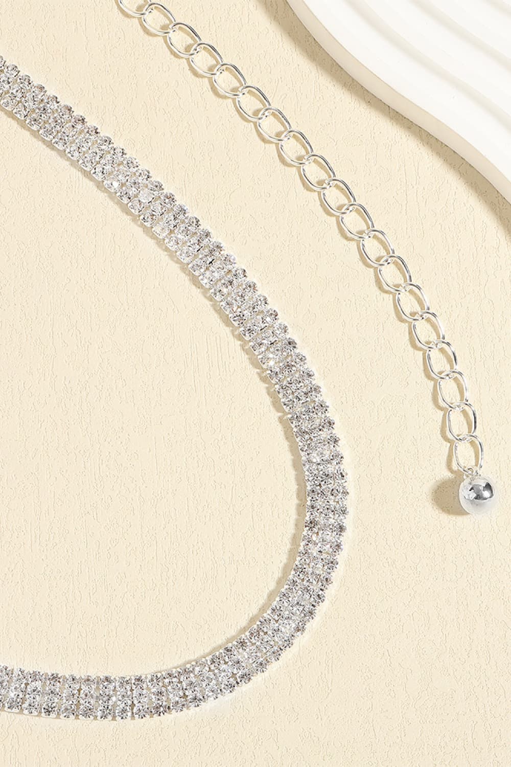 Rhinestones Alloy Belt  - Doll Fits