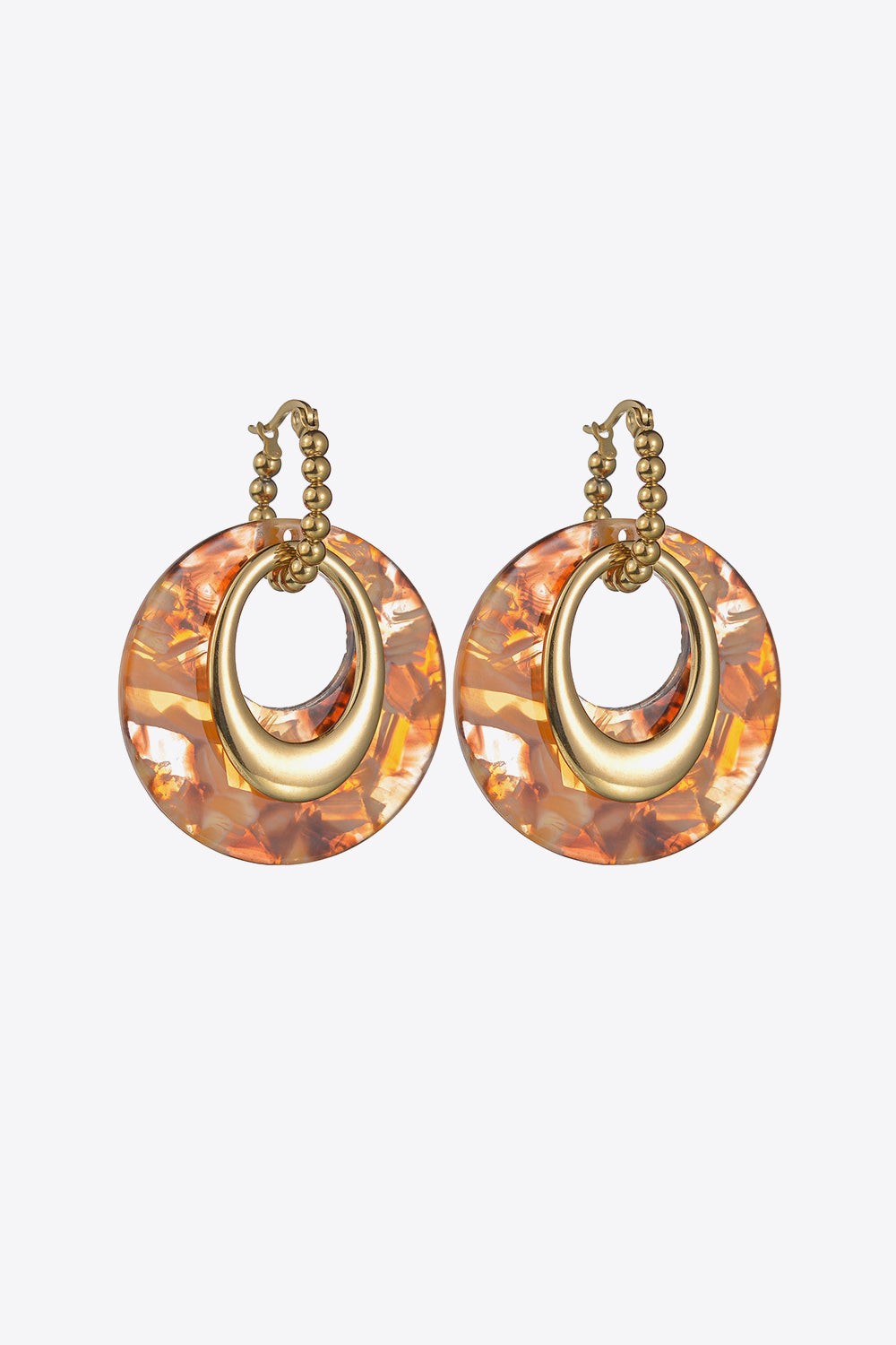 Geometric Stainless Steel Earrings  Earrings- Doll Fits