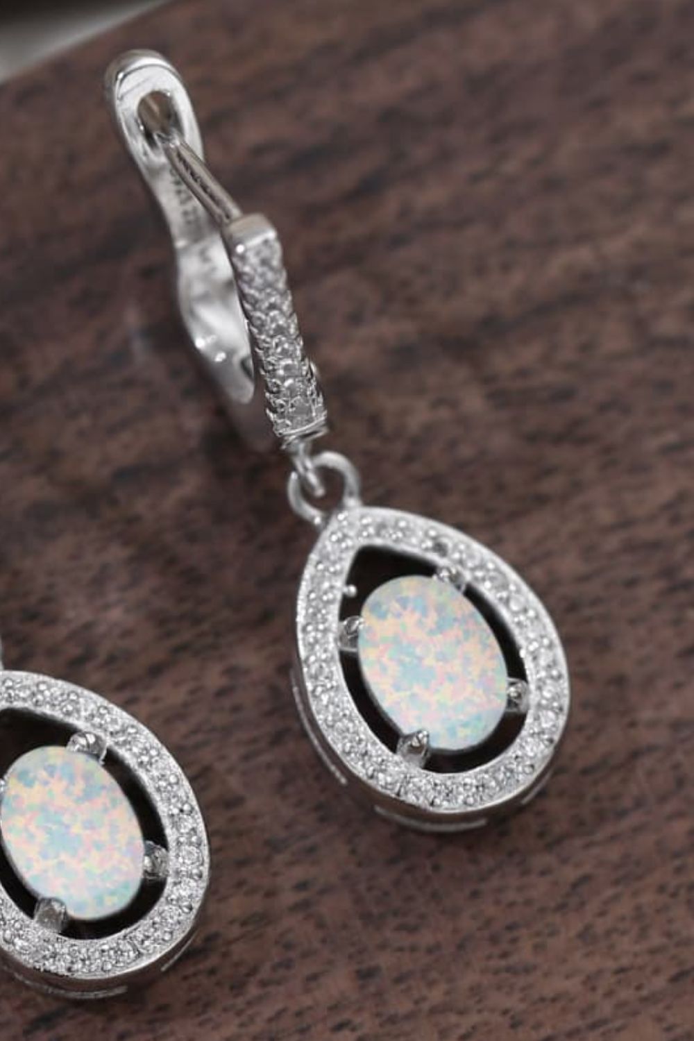 Opal Pear Shaped Drop Earrings  Earrings- Doll Fits