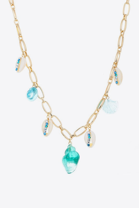 18K Gold Plated Multi-Charm Necklace  Necklaces- Doll Fits