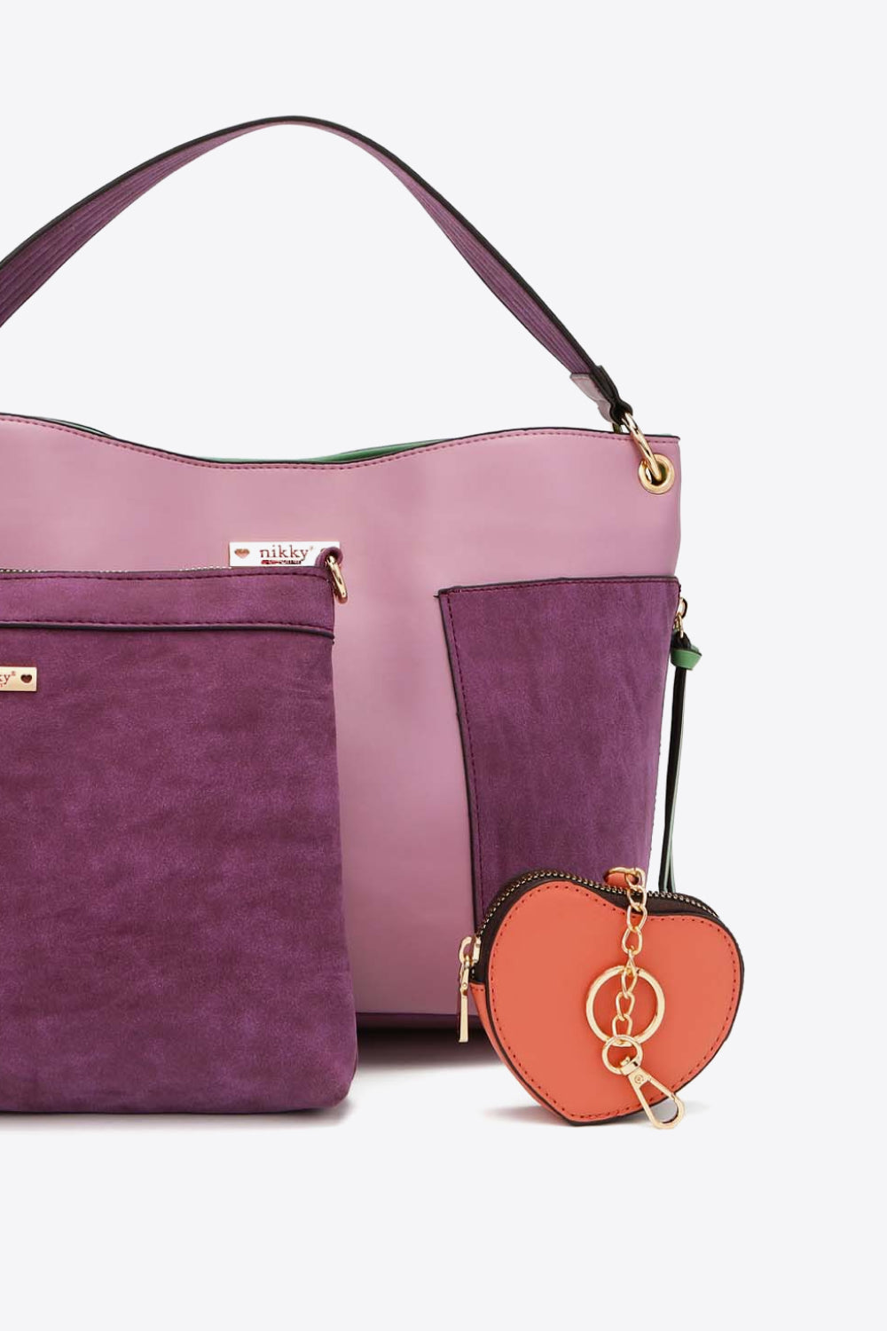 Nicole Lee USA Sweetheart Handbag Set  Handbags- Doll Fits