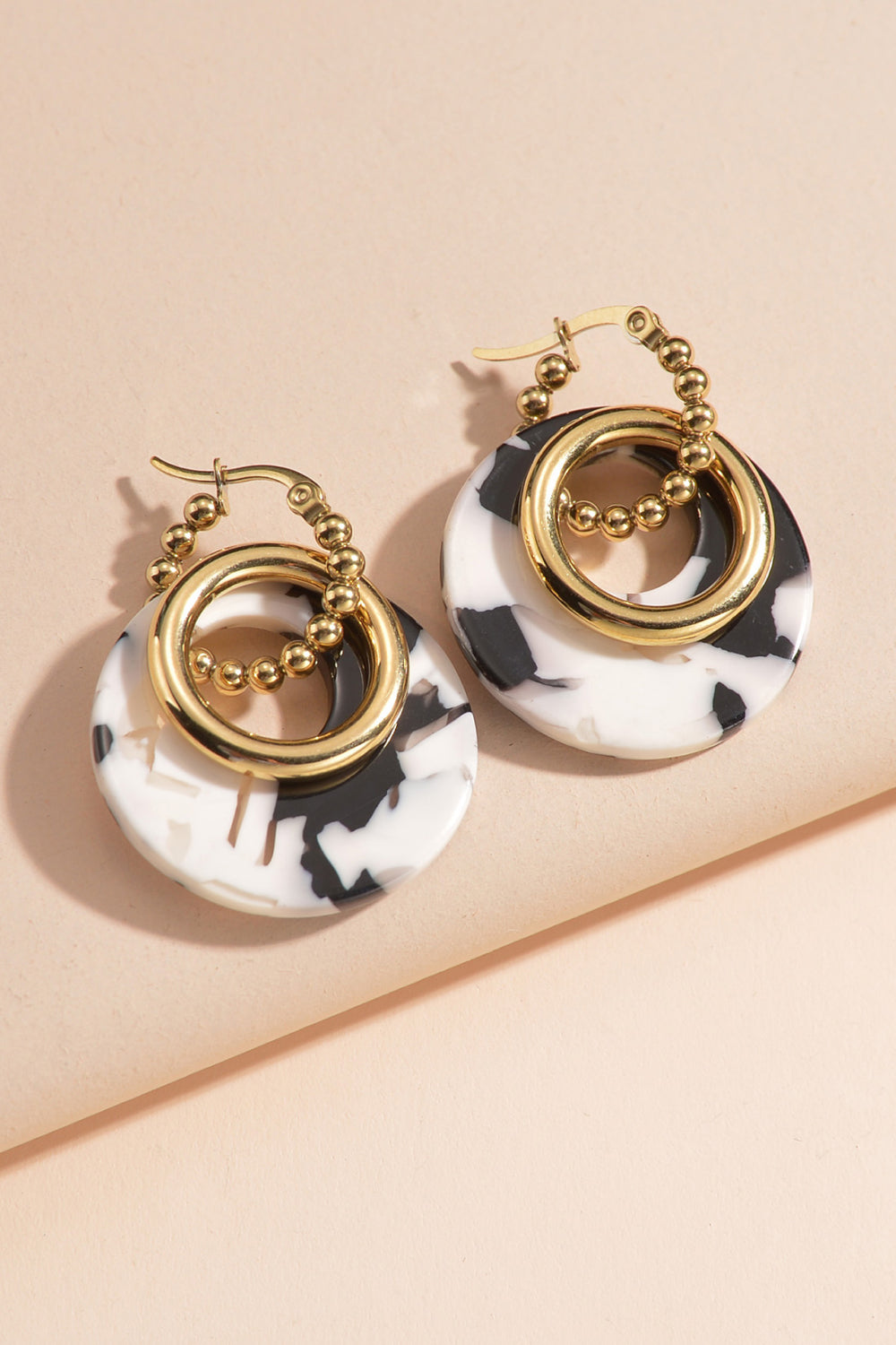 Geometric Stainless Steel Earrings  Earrings- Doll Fits