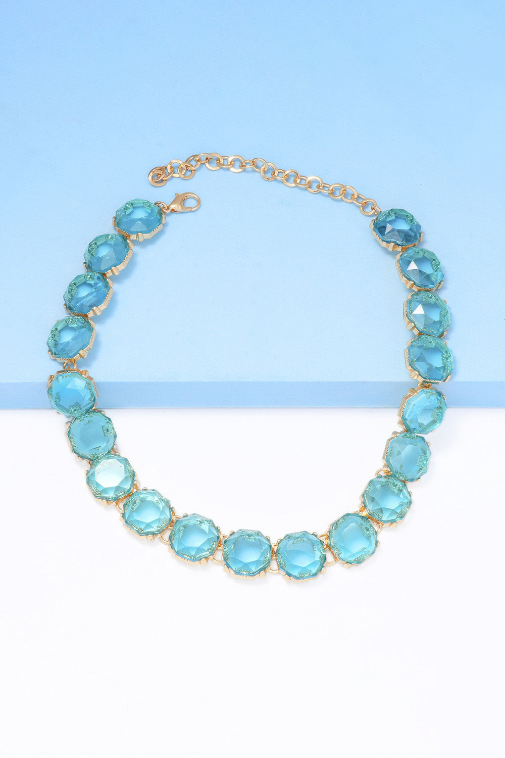 Zinc Alloy Resin Necklace  Necklaces- Doll Fits