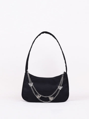 Butterfly Charm Polyester Hand Bag  Handbags- Doll Fits