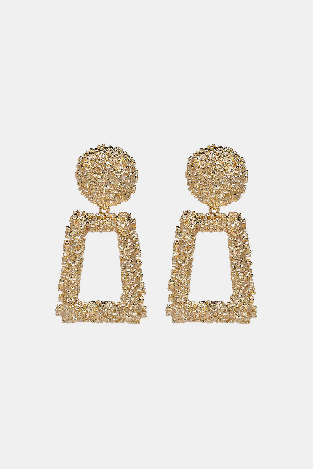 Geometrical Shape Zinc Alloy Dangle Earrings  Earrings- Doll Fits