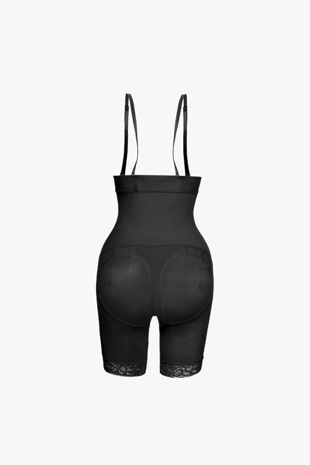 Full Size Hook-and-Eye Lace Trim Shaping Bodysuit  Shapewear- Doll Fits