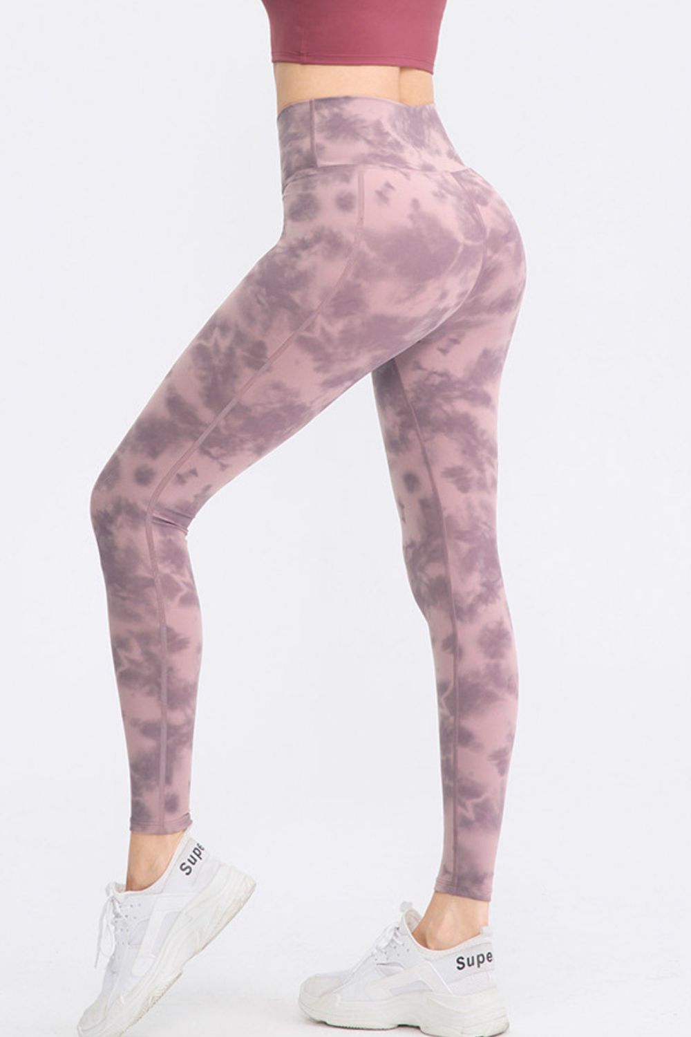 Wide Waistband Slim Fit Long Sports Pants  - Doll Fits