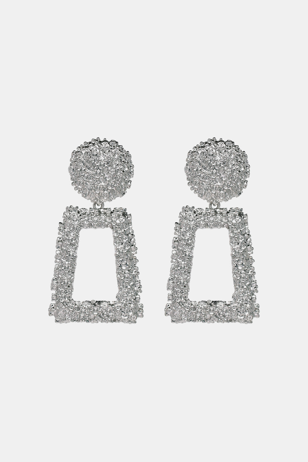 Geometrical Shape Zinc Alloy Dangle Earrings  Earrings- Doll Fits