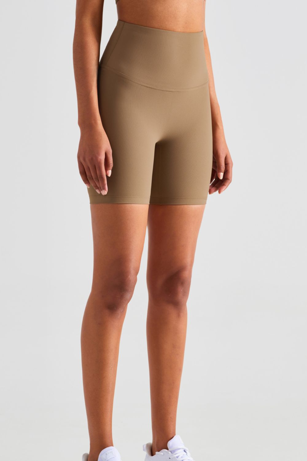 Wide Waistband Sports Shorts  Activewear- Doll Fits