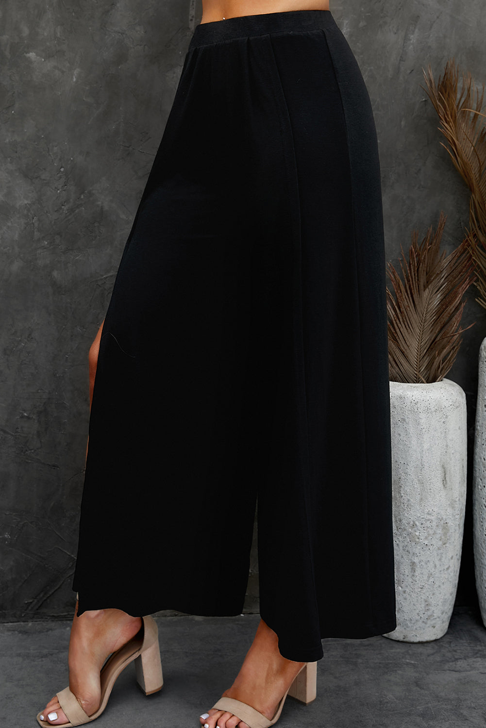 Split Wide Leg Pants  Pants- Doll Fits