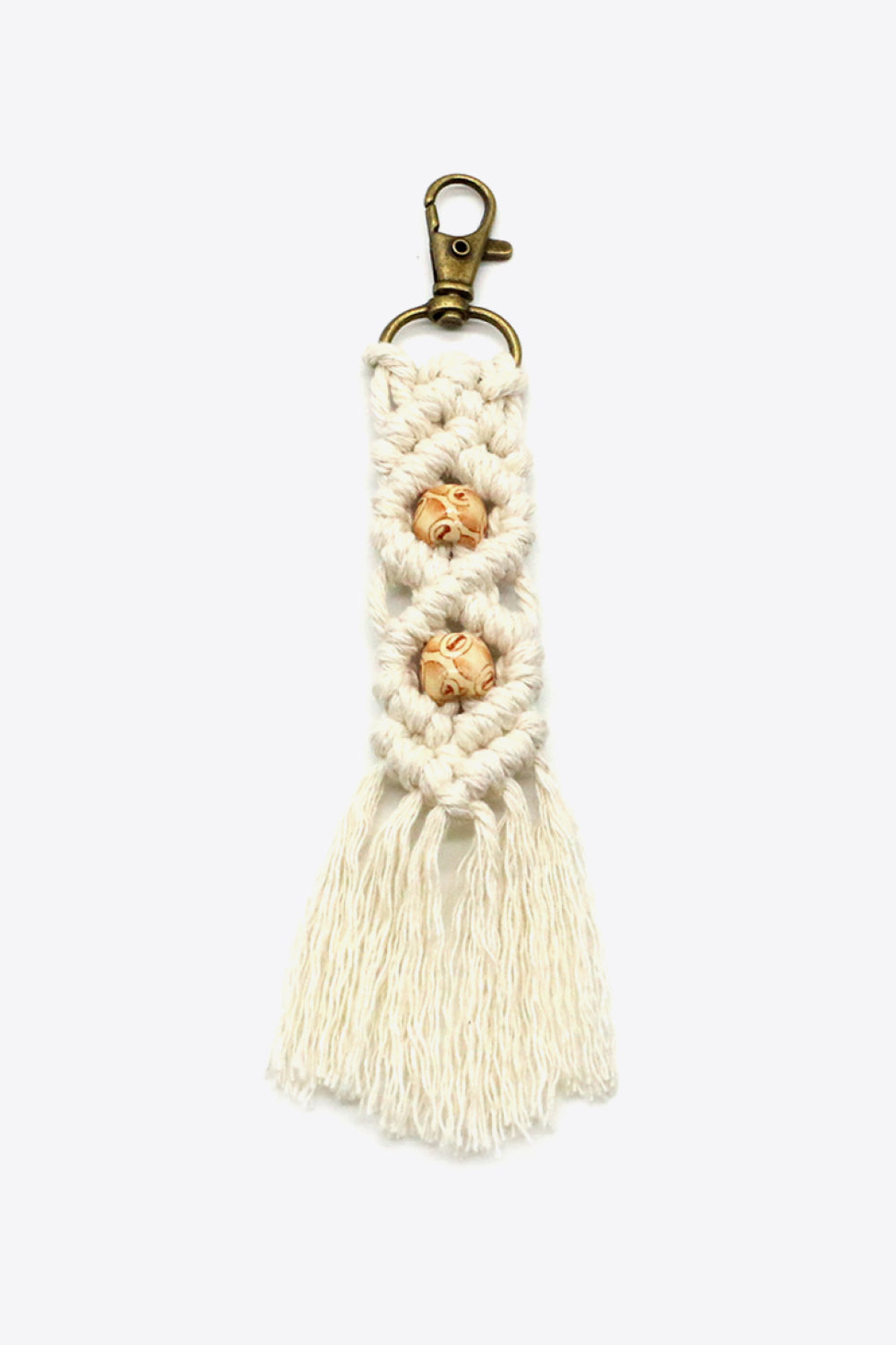 Assorted 4-Pack Handmade Macrame Fringe Keychain  Keychains- Doll Fits