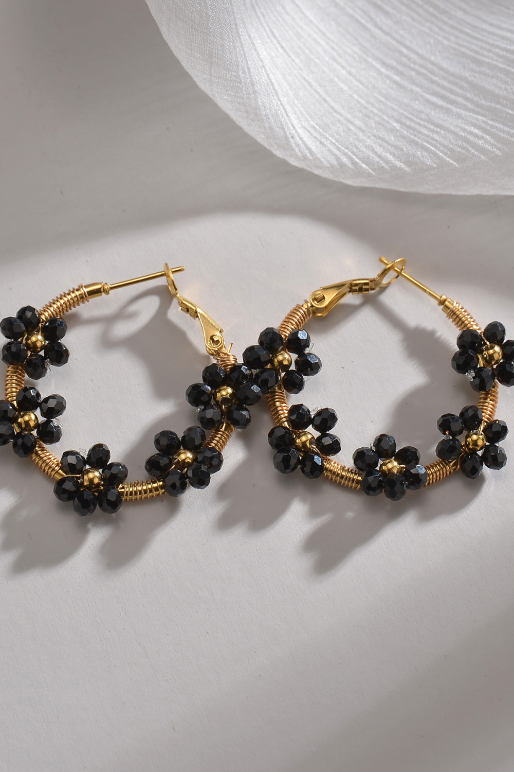 Flower Stainless Steel Earrings  Earrings- Doll Fits