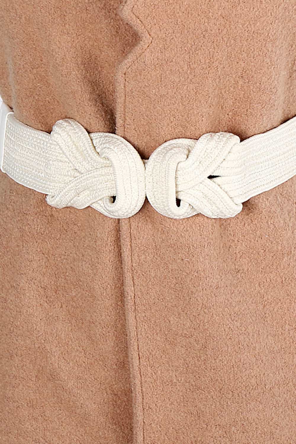 PU Leather Wide Elastic Belt  Belts- Doll Fits