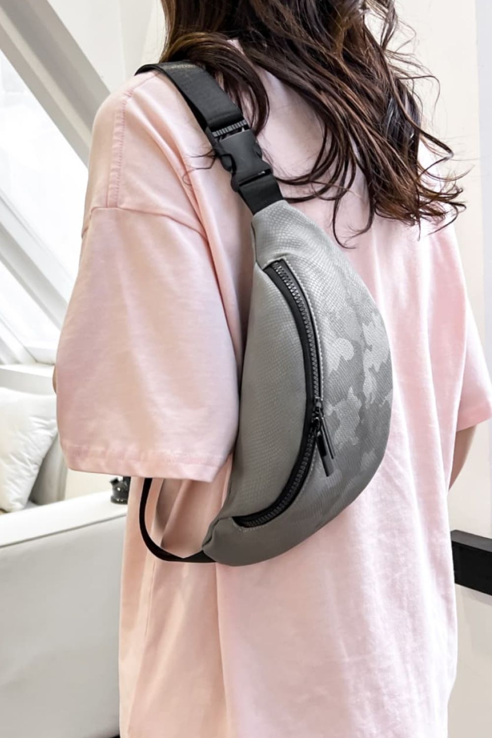 Medium Nylon Sling Bag  Handbags- Doll Fits