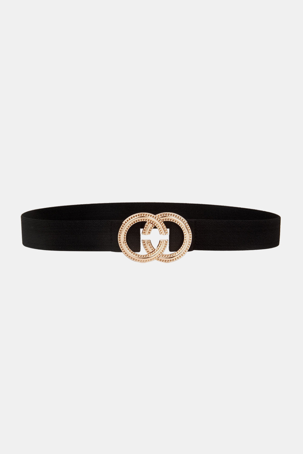Double Hoop Buckle Elastic Belt  Belts- Doll Fits