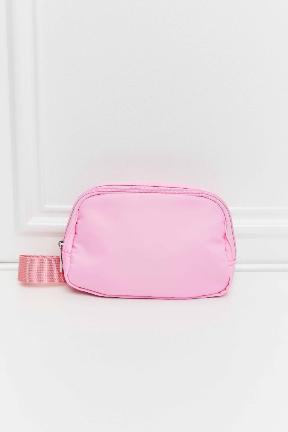 Buckle Zip Closure Fanny Pack  Handbags- Doll Fits