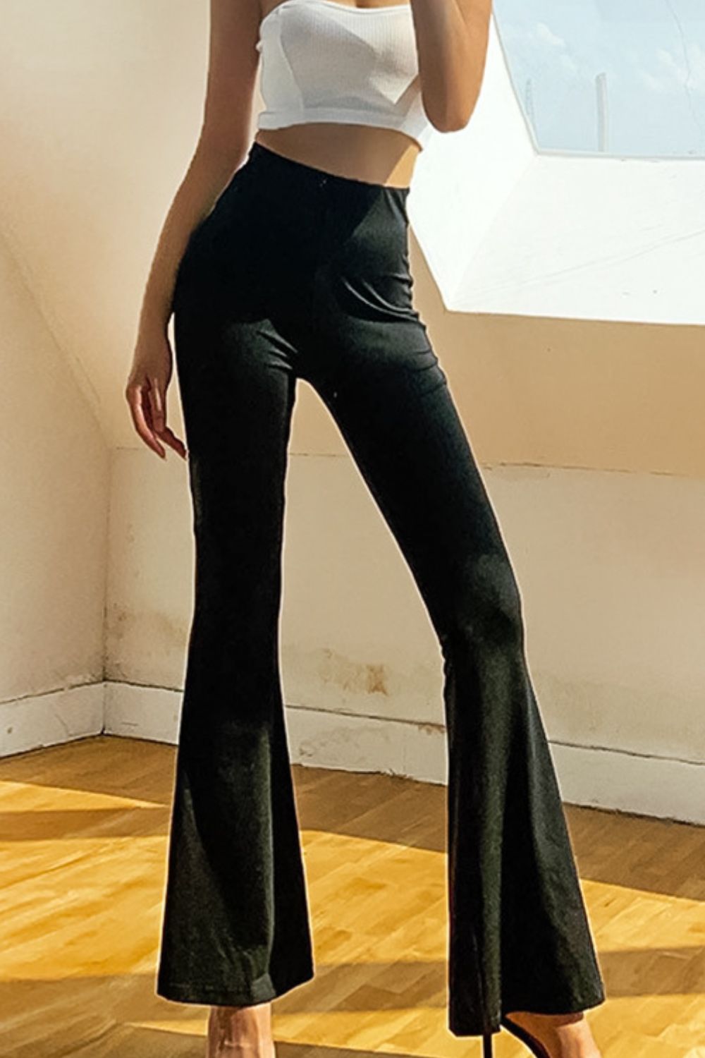 High Rise Flared Pants  Pants- Doll Fits