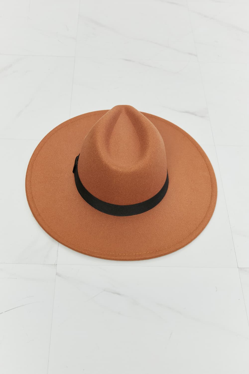 Fame Enjoy The Simple Things Fedora Hat  Hats- Doll Fits