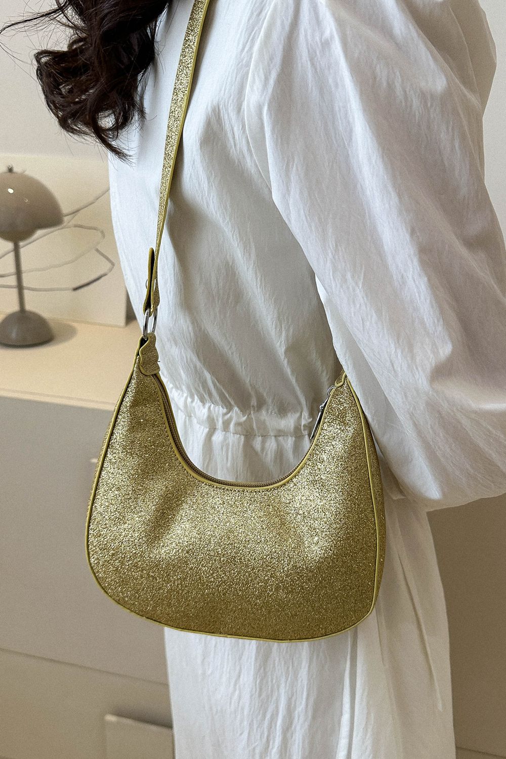 Small Glitter Shoulder Bag  Handbags- Doll Fits