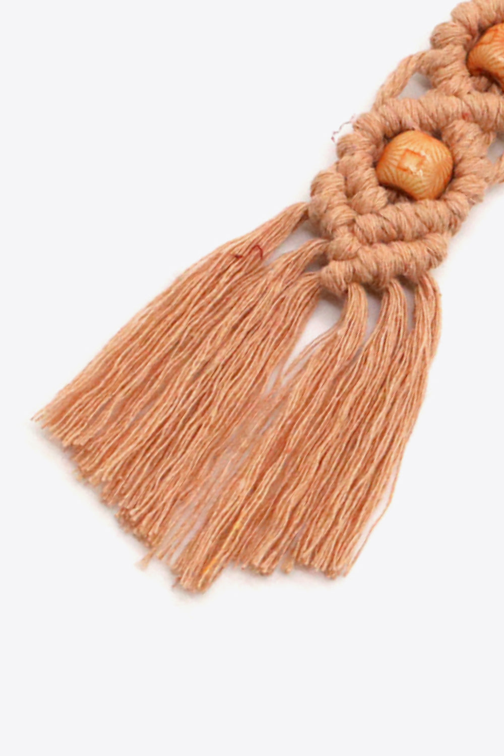 Assorted 4-Pack Handmade Macrame Fringe Keychain  Keychains- Doll Fits