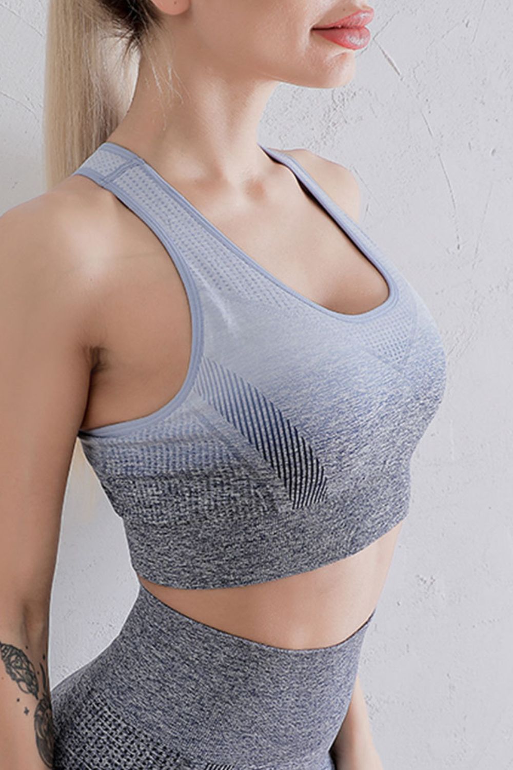 Gradient Racerback Sports Bra  - Doll Fits