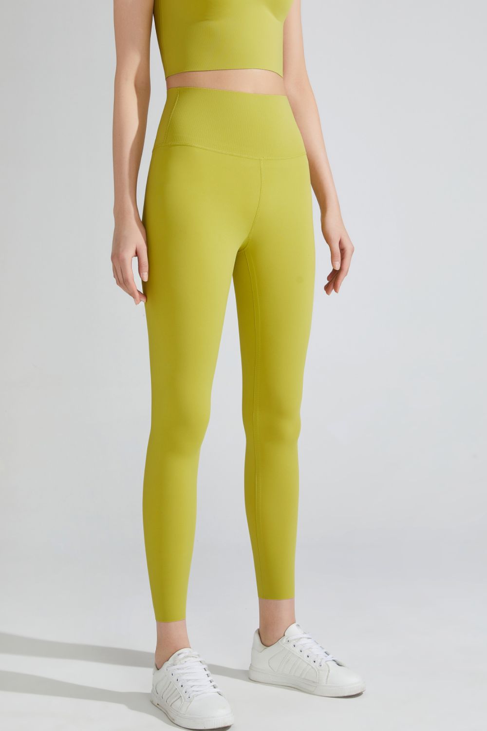 Wide Waistband Sports Leggings  Activewear- Doll Fits