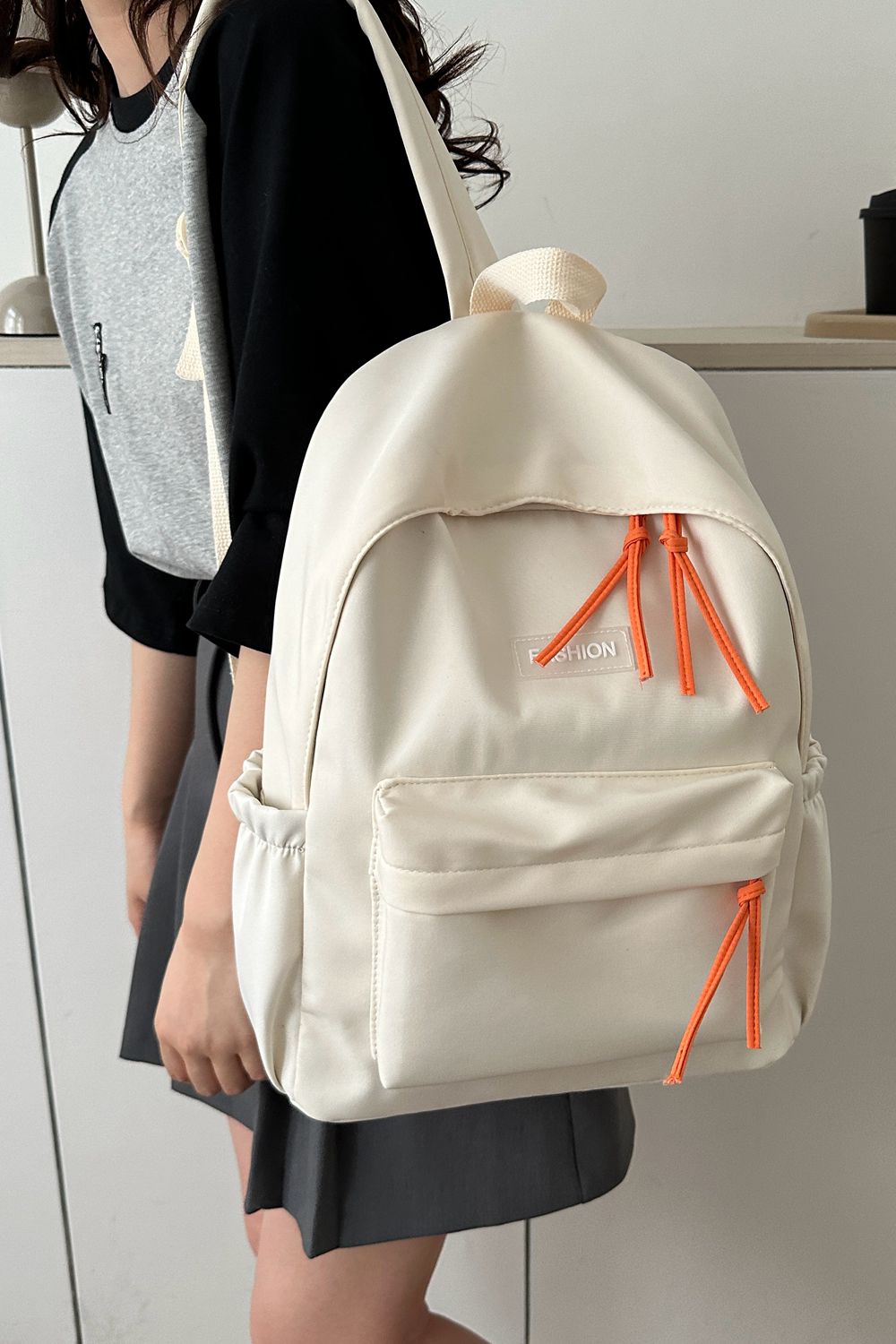 Nylon Large Backpack  - Doll Fits