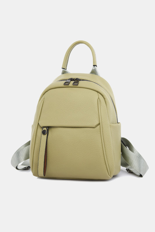 Small PU Leather Backpack  - Doll Fits