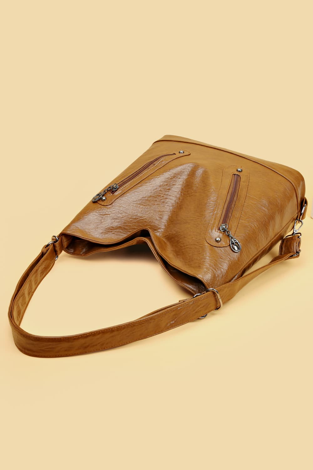 PU Leather Shoulder Bag  - Doll Fits
