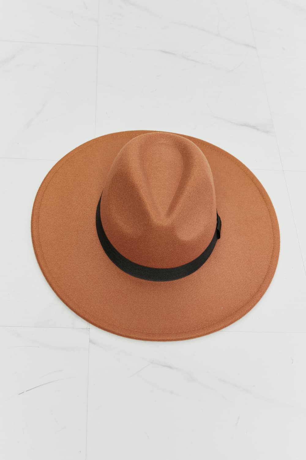 Fame Enjoy The Simple Things Fedora Hat  Hats- Doll Fits