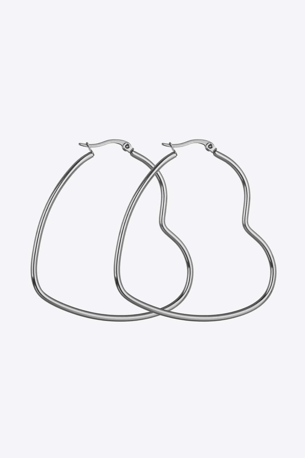 Heart Stainless Steel Earrings  Earrings- Doll Fits
