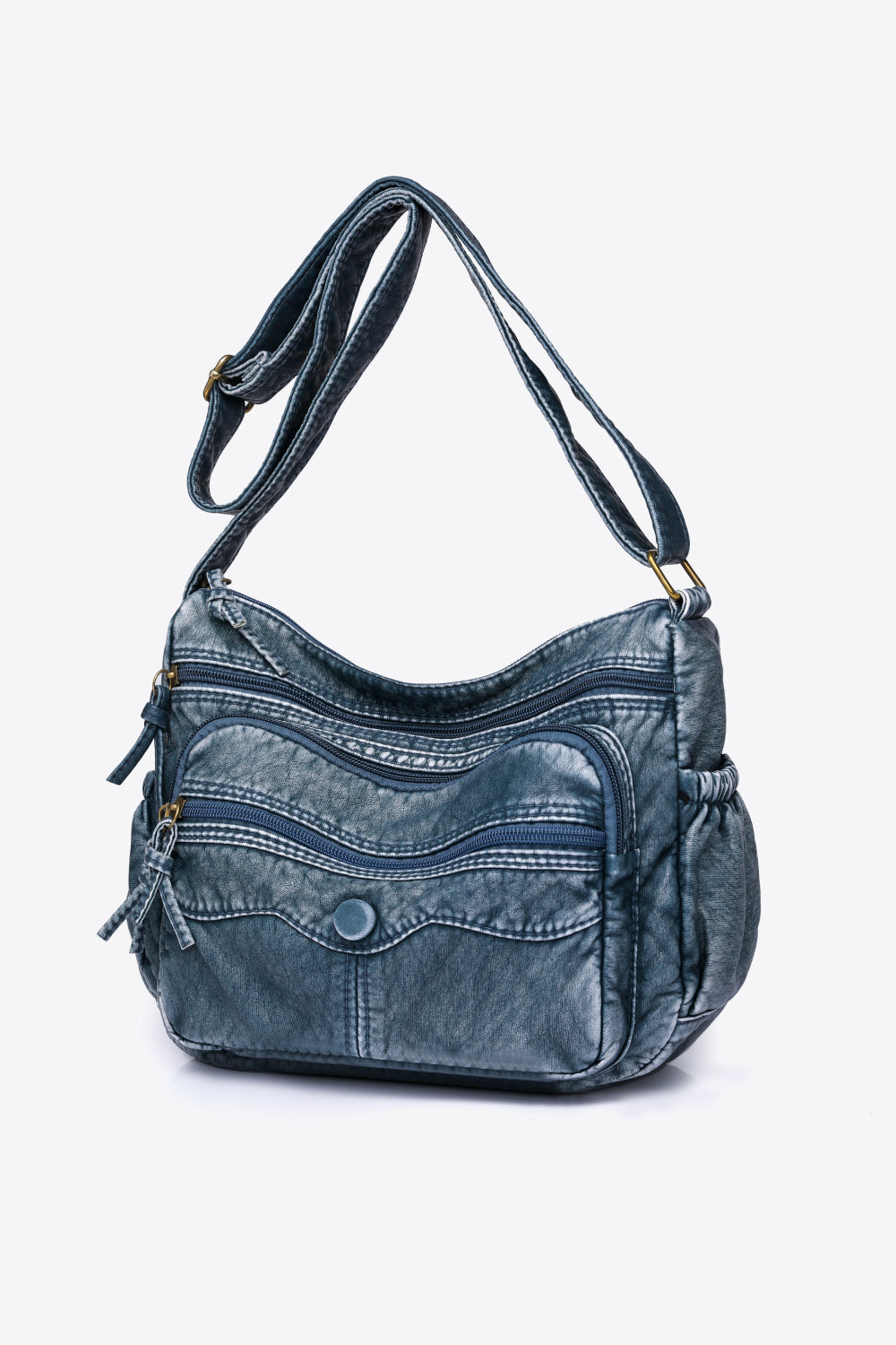 PU Leather Crossbody Bag  Handbags- Doll Fits