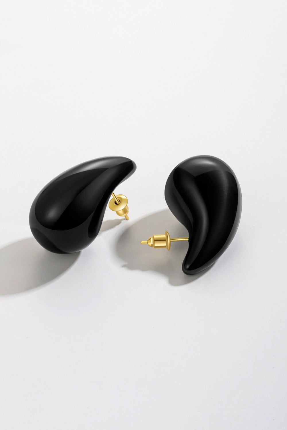 Big Size Water Drop Brass Earrings  Earrings- Doll Fits