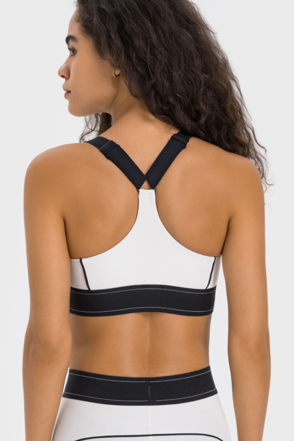 Contrast Sports Bra  Activewear- Doll Fits