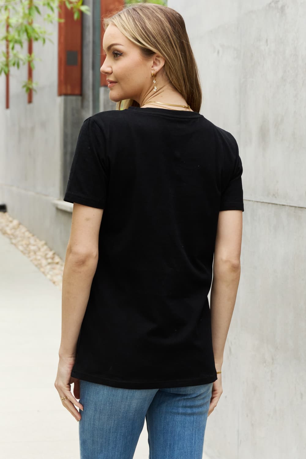 Simply Love Full Size VACAY MODE Graphic Cotton Tee  - Doll Fits