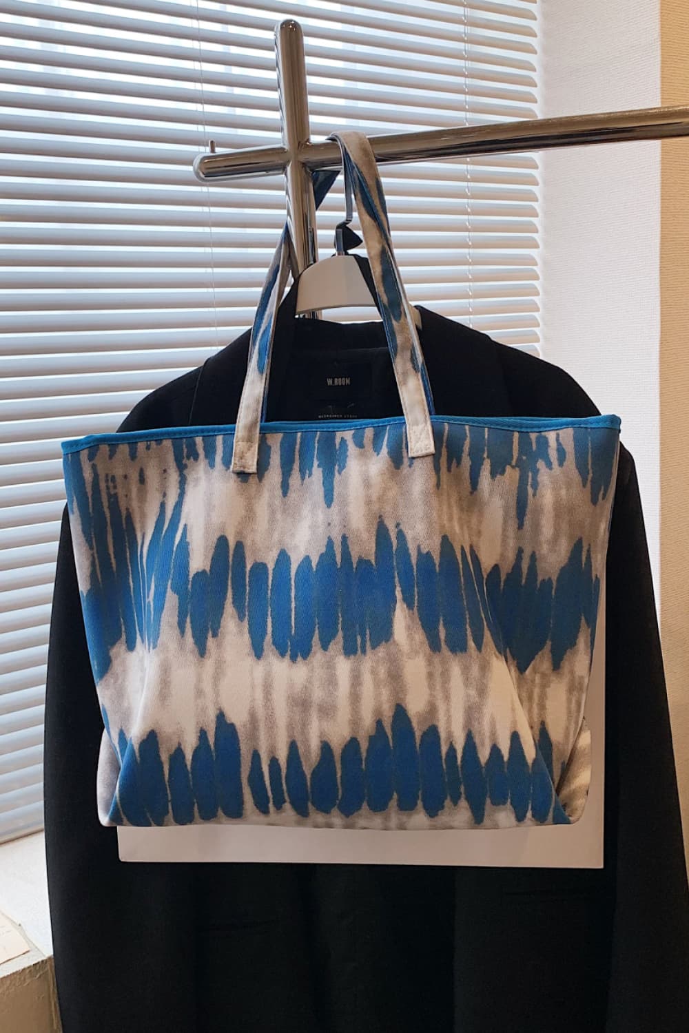 Printed PU Leather Tote Bag  - Doll Fits