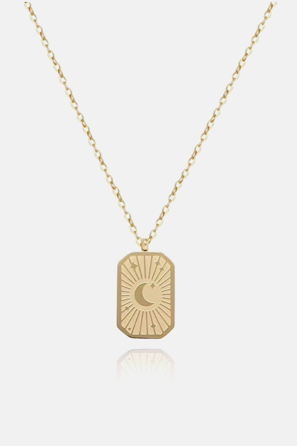 Stainless Steel 18K Gold-Plated Necklace  Necklaces- Doll Fits