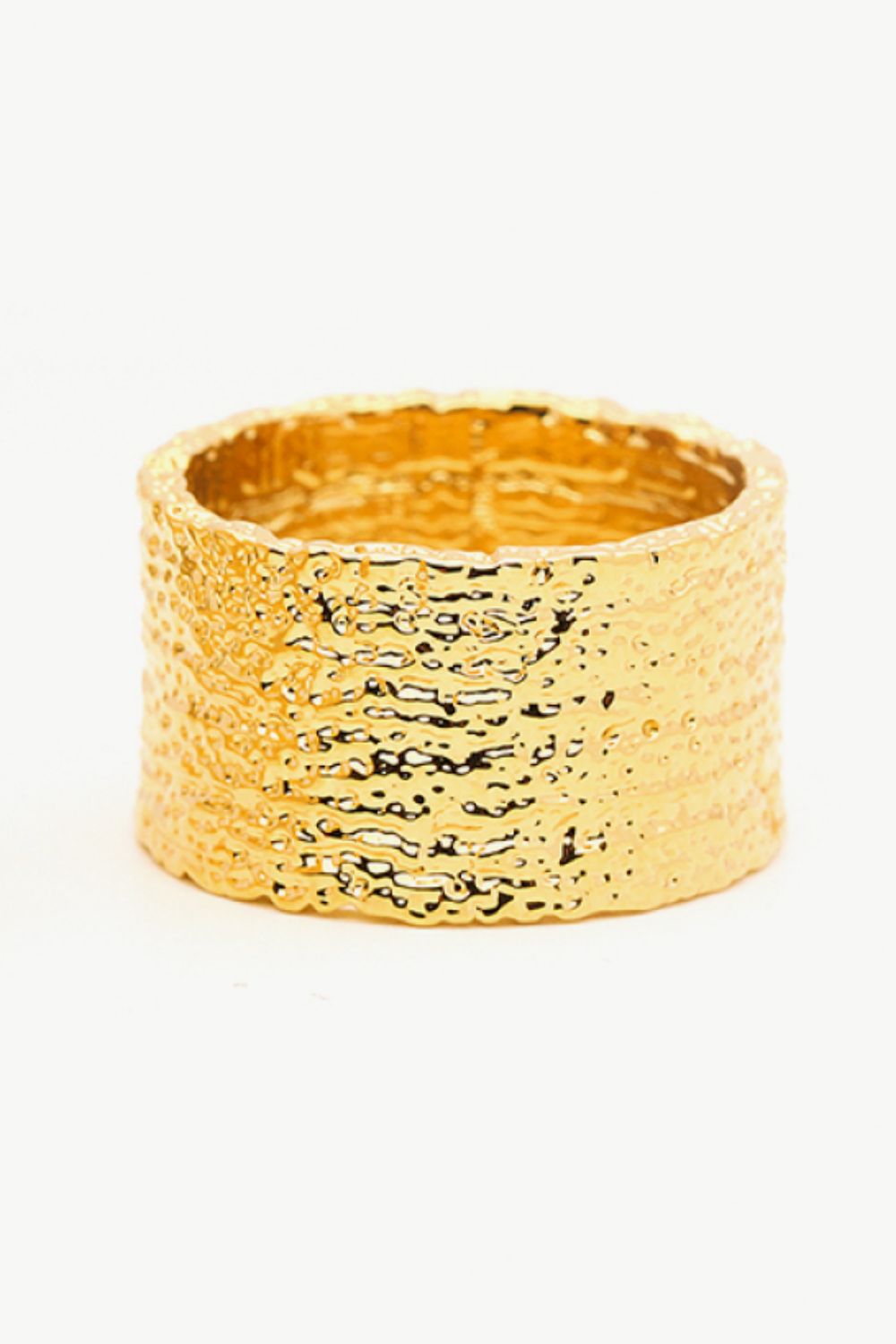 Textured Thick Band Ring  Rings- Doll Fits