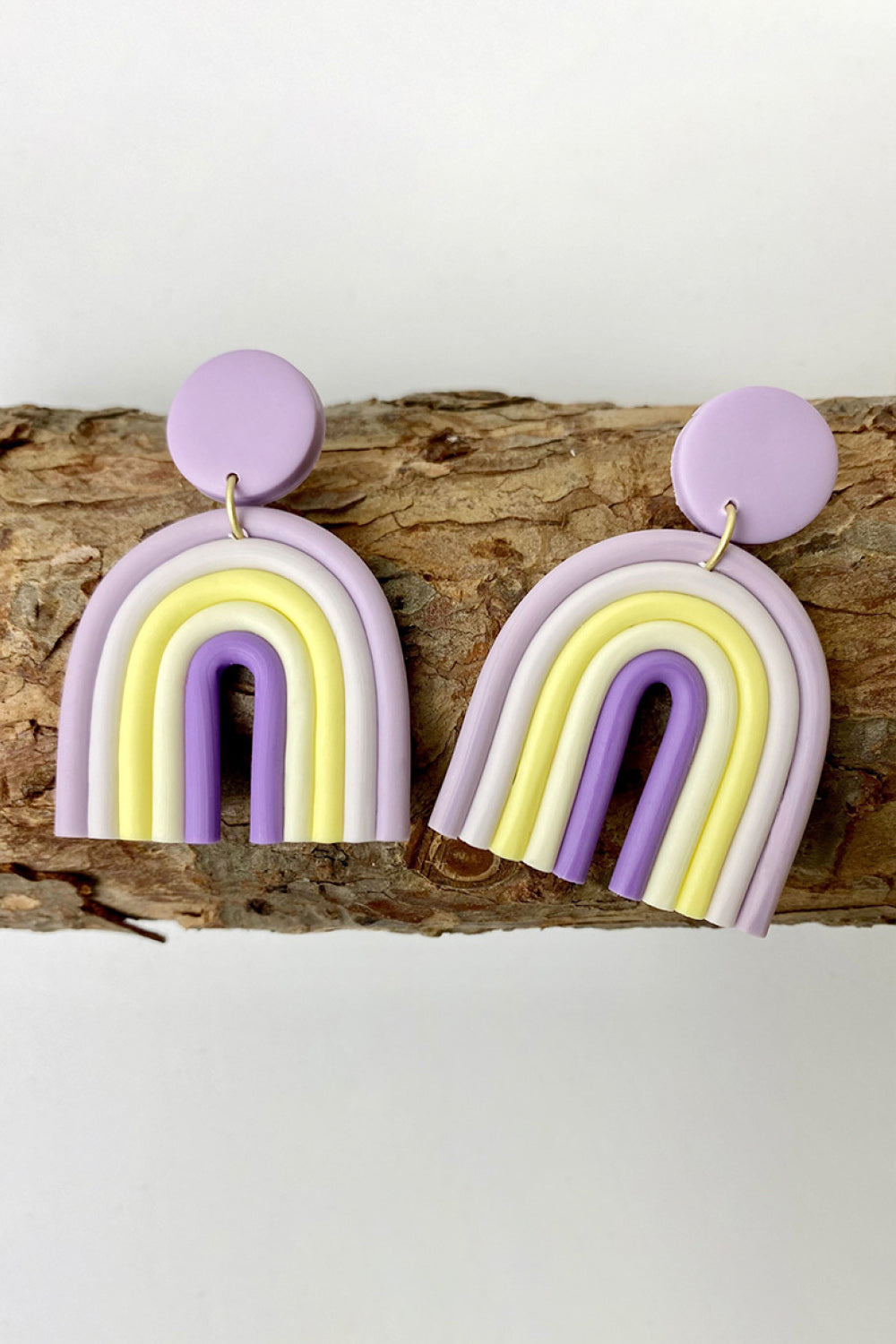 Rainbow Shape Dangle Earrings  Earrings- Doll Fits