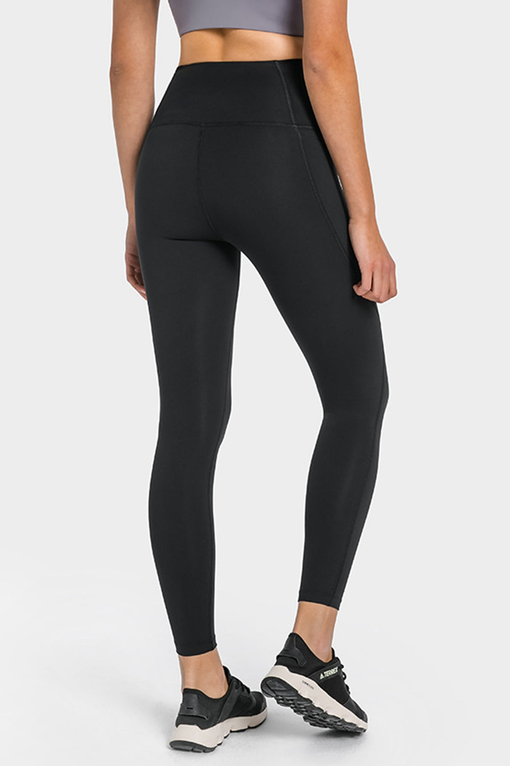 High Waist Ankle-Length Yoga Leggings with Pockets  Activewear- Doll Fits